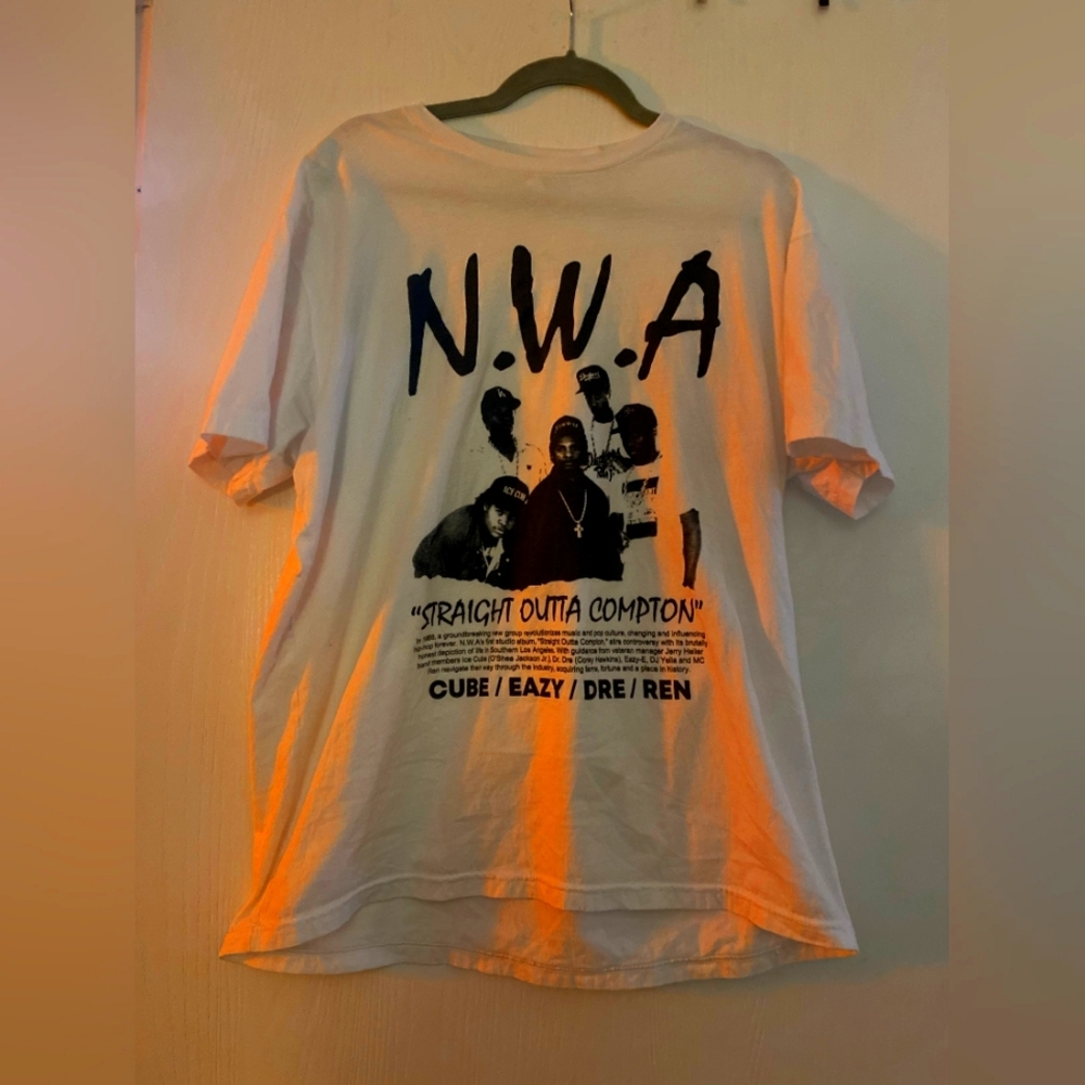 N.W.A Graphic White T-Shirt